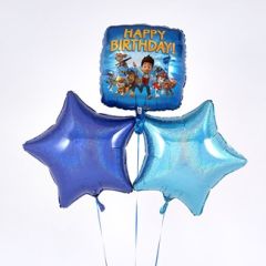 Paw Patrol Happy Birthday Blue Balloon